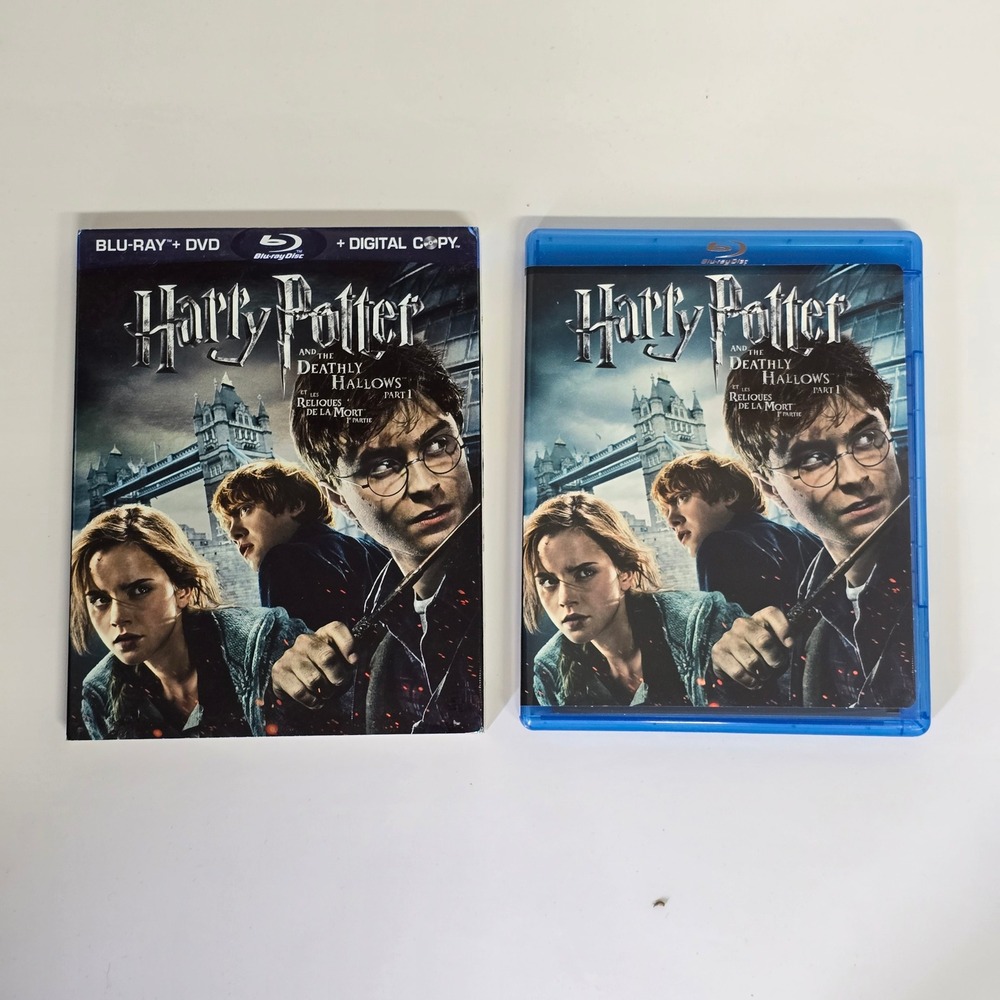 Harry Potter and the Deathly Hallows Part 1 Blu-ray DVD 2011 Fantasy Movie